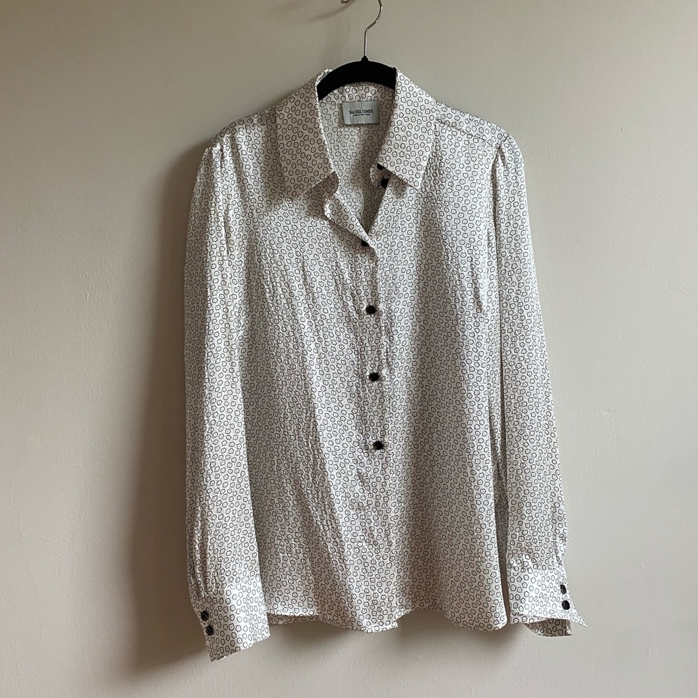 Rachel Comey Silk Daisy Shirt size 4